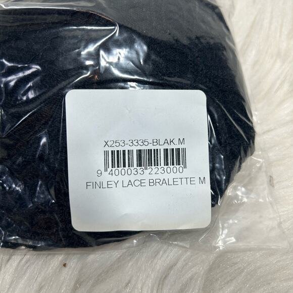 Frederick’s of Hollywood - Finley Lace Bralette - Black NWT Size Medium - Picture 3 of 6